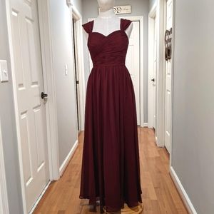 Azazie Cabernet Gown